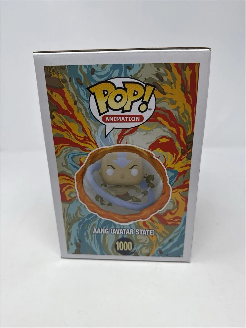 Funko Pop Avatar The Last Airbender Aang Avatar State 1000 6 Inch Super Sized